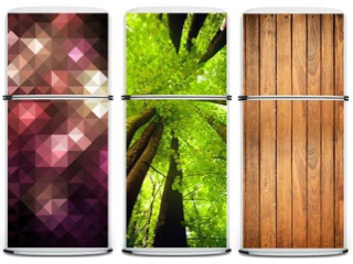 Customise your fridge with large magnetic panels