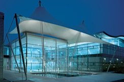 Dyson headquarters where a fire broke out