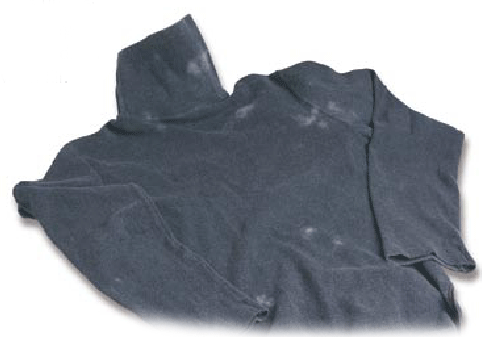 Soap powder or detergent residues left after cycle complete in your washing machine