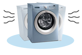 Washing machine vibration and excessive noise